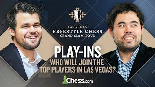 Freestyle Chess Grand Slam Las Vegas Play-In Swiss Stage | Top GMs Fight For The Vegas Seat!!