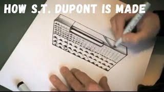 S.T. Dupont lighters manufacturing process Процесс изготовления зажигалок S.T. Dupont