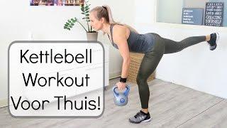 Complete Kettlebell Workout - o.a. Beenspieren, Buikspieren en Bilspieren