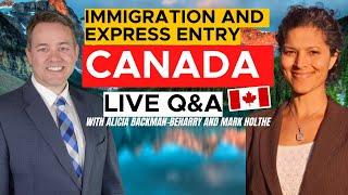 Canada Immigration LIVE Q&A with Alicia and Mark