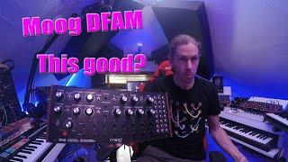 Can you handle the infinite possibilities of the Moog DFAM?