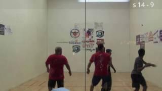 4 Wall Handball ( Chava/Piolin vs Sal/Reyes ) Stockton, CA Tournament 2015