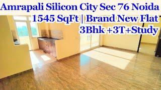 Amrapali silicon city sector 76 में ख़रीदे 1545 SQFT मात्र 1 करोड़ 35 लाख में | Noida | Near metro