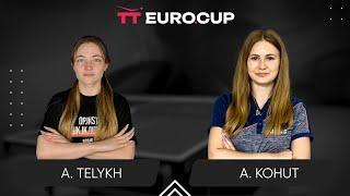 18:40 Anastasiia Telykh - Alina Kohut 05.11.2024 TT Euro.Cup Women Ukraine Star. TABLE 4