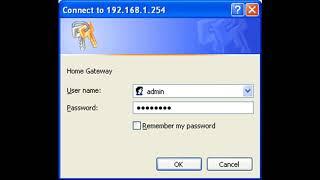 192.168.l.254 IP Address - Default Router Admin & Login Password