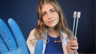 ASMR Cranial Nerve Exam (deutsch) sanfte Untersuchung deiner Sinne