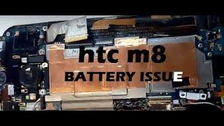 HTC M8 battery problem / disassembly