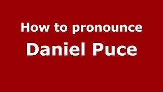 How to pronounce Daniel Puce (Italian/Italy)  - PronounceNames.com