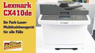 Lexmark CX410de: Welche Funktionen hat das Multifunktionsgerät?