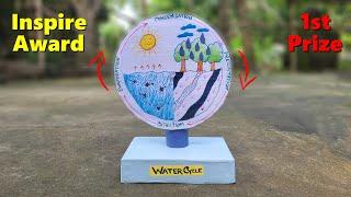 Inspire award project - Water cycle project for science exhibition | 2024