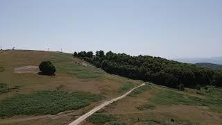 Krushevo Ski Center  summer 2021 aerial view