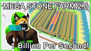 BLOCK TYCOON SPEEDRUN! LIFE 37! Cobble Stone Farm V2.0! 1 Bil per Second! Best Setup!(BLOCK TYCOON)