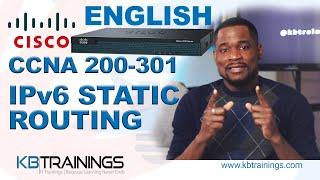 IPv6: Static Routing (Default , Network Route...) | Lesson 3.4.4 _ CCNA 200-301 | IP Connectivity