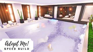 Luxury Apartment Pool + Spa Speed Build  Roblox Adopt Me!