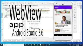 Webview App tutorial/Convert Website into Android App - Android Studio 3.6/2020-Tech Aside।Part 1