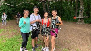 Aerial activity in Empower Adventure Park in Nomads