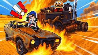 High Speed MAD MAX Chase Causes HUGE Explosion?! (BeamNG Drive)