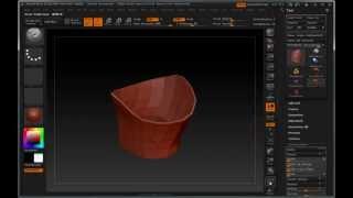 Add Thickness To Single Sided Geometry In ZBrush