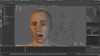 DAZ to MAYA facial rig from Genesis 3