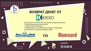 НЭС Allchargebacks.ru отзывы - Возврат денег из Kiexo 10 936 долларов.