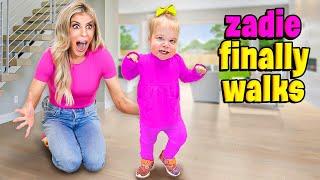 Daughter Walks for First Time *emotional*