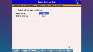 Yokogawa MVAdvanced Modbus Ethernet Communication Configuration with MW100