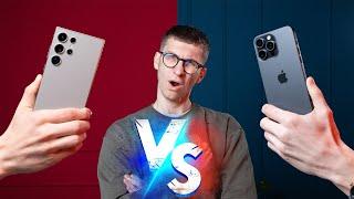 Samsung S24 Ultra vs iPhone 15 Pro Max - CINEVA ȘI-A LUAT REVANȘA