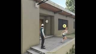 Why is she Screaming and Running away?