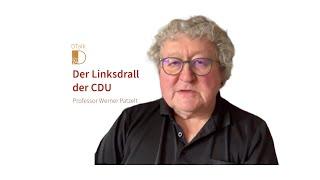 Der Linksdrall der CDU. DTalk mit Professor Werner J. Patzelt