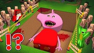 Why JJ and Mikey BURIED ALIVE SCARY PEPPA PIG.Exe in Minecraft   Maizen