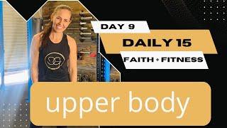 Christian Workout // 15 min upper body