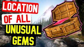 Skyrim: ALL Unusual Gem Locations (Stones of Barenziah) | Complete Guide