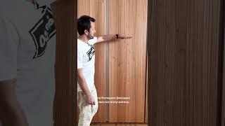 Шпон Эвкалипт с сучками в интерьере #дизайнинтерьера #дизайнмебели #дизайн #интерьер