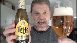 an Aussie trys Leffe Blonde