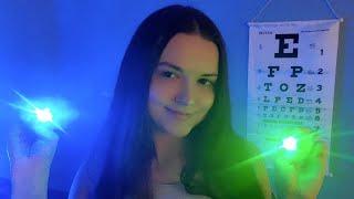 ASMR | Eye Exam Light Triggers Only For Sleep 🫧 Soft Spoken Doctor Roleplay