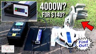 4000W Off-Grid PURE SINE WAVE Power Inverter? Let's Find Out!