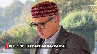 Srinagar: Ahead of Swearing-In, Omar Abdullah Seeks Blessings at Dargah Hazratbal