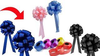 Ribbon idea easy weddings car door decoration flower gift box flowers