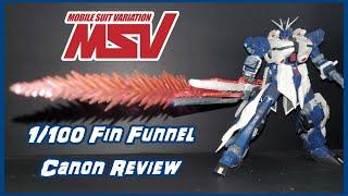 1/100 Fin Funnel Canon for MG Nu Gundam Ka. Review