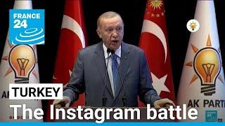 Turkish president slams social media 'fascism' amid Instagram battle • FRANCE 24 English