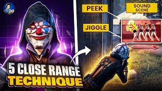 5 Most Powerful Close Range Technique In Bgmi | Tips And Tricks For Close Range (2024)