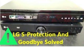 How To Fix S-Protection And Goodbye Error In LG Home Theaters And HiFis