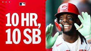 Elly De La Cruz sends his 10th home run of the 2025 season 436 feet!