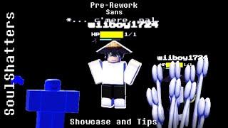 Pre-Rework Sans Showcase + Tips | SoulShatters