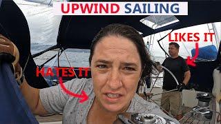 Upwind sailing in Bay of Islands, New Zealand: Some like it, some hate it!