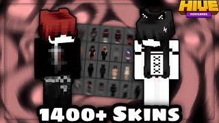 The Biggest Hive Skinpack With Capes & Cosmetics (1400+ Skins)