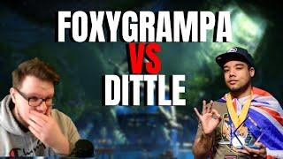 THE FUNNIEST MORTAL KOMBAT 11 MATCH EVER! FOXYGRAMPA VS DITTLE! MORTAL KOMBAT 11!