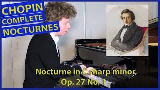 Chopin Nocturne in C sharp minor, Op. 27 No. 1 - Nikolay Khozyainov |Complete Nocturnes|