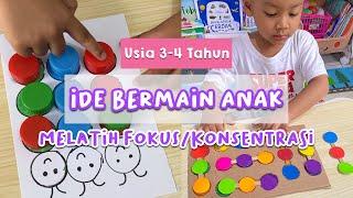 7 Ide Bermain Anak Usia 3 Tahun untuk Melatih Fokus dan Konsentrasi