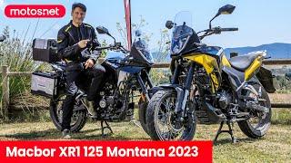  ¿Una "mini" Ténéré?/ Macbor XR1 Montana 2023 / Primera prueba / Review / motos.net / 4K